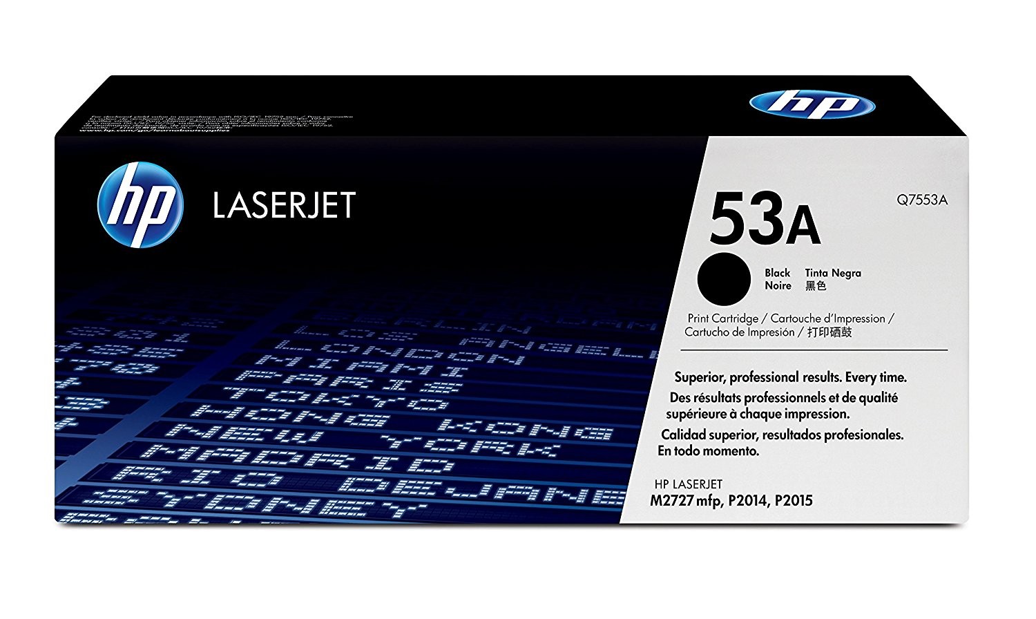 HP 53A (Q7553A) Black Original LaserJet Toner Cartridge